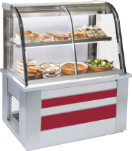 FANCOR凡高 商用FC-SD320弧形蛋糕雪櫃，蛋糕櫃，西餅櫃，雲石蛋糕櫃，Cake display showcase, chiller, Commercial refrigerator,